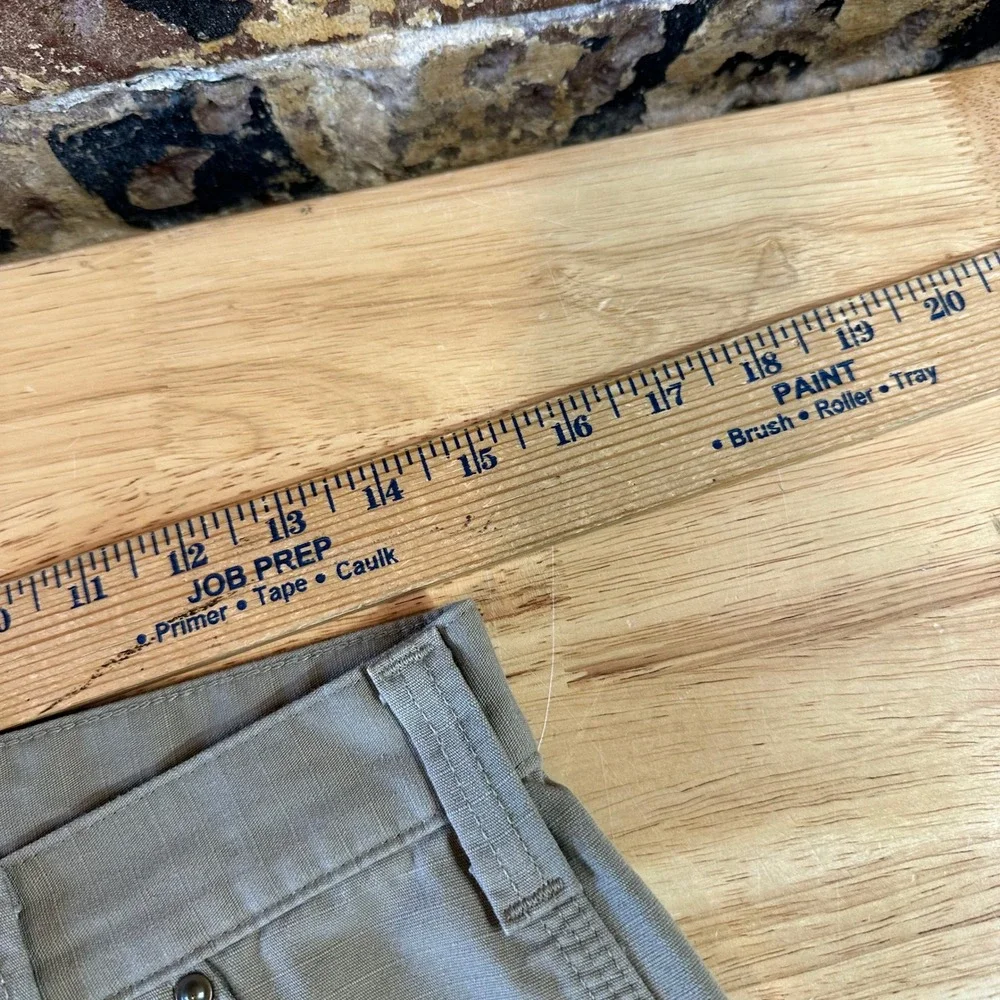 Carhartt B342 DES Cargo Pants Ripstop Workwear Men's Size 30x34 Desert